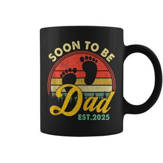 Soon To Be Dad Est 2025 Fathers Day New Dad Pregnancy Coffee Mug - Thegiftio UK