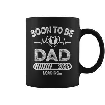 Soon To Be Dad Father's Day World's Best Dad Fathers Coffee Mug - Monsterry