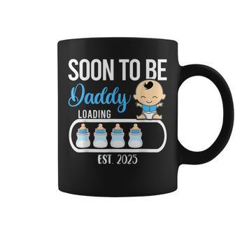 Soon To Be Daddy 2025 Boy Gender Reveal Party Dad Father Coffee Mug - Monsterry DE