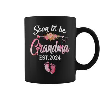 Soon To Be Grandma 2024 Mother's Day For New Grandma Coffee Mug - Monsterry
