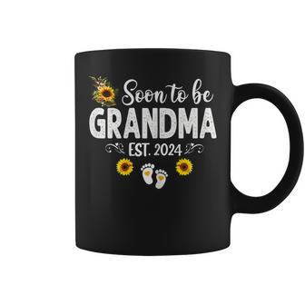Soon To Be Grandma 2024 Mother's Day For New Grandma Coffee Mug - Monsterry