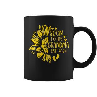 Soon To Be Grandma Est 2024 Pregnancy Announcement Coffee Mug - Monsterry