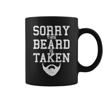 Sorry This Beard Is Taken Valentine's Day Classic Coffee Mug - Monsterry UK