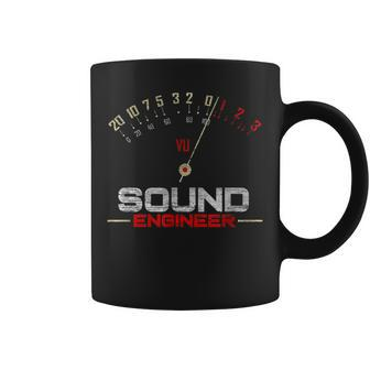 Sound Engineer Vu Meter Sound Engineer Tontechnik Tassen - Seseable