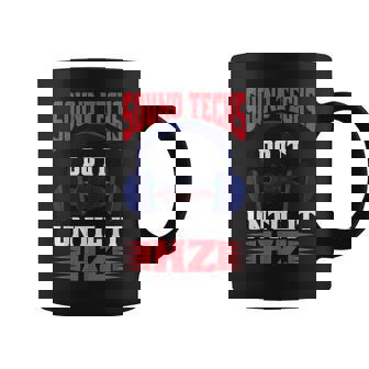 Sound Techs Do It Until It Hz Taza de café - Regaloses