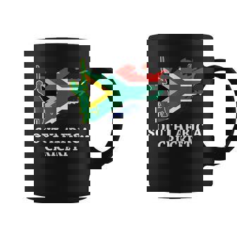 South African Cricket Proteas South Africa Flag Colors Coffee Mug - Thegiftio UK