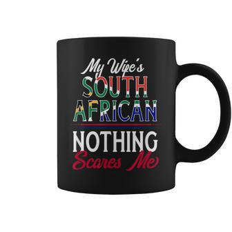 South African Wife South Africa Husband Anniversary Wedding Coffee Mug - Seseable