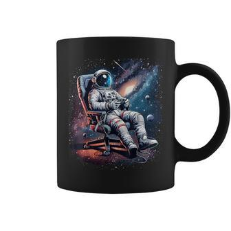 Space Astronaut Gaming System Planets Astronaut Gamer Coffee Mug - Monsterry DE