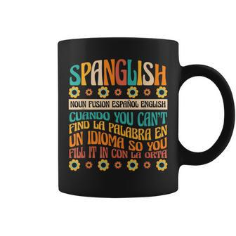 Spanglish English Spanglish Noun Teacher Mexican Coffee Mug - Monsterry UK