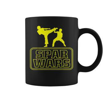 Spar Wars Martial Arts Cool Taekwondo Coffee Mug - Monsterry