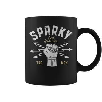 Sparky Electrician Dad Retro Vintage Coffee Mug | Mazezy CA
