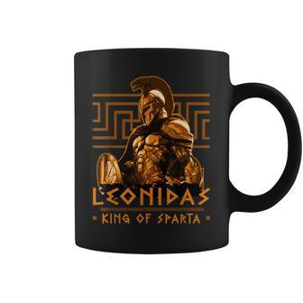 Spartans Leonidas King Of Sparta Spartan With Helmet Coffee Mug - Thegiftio UK