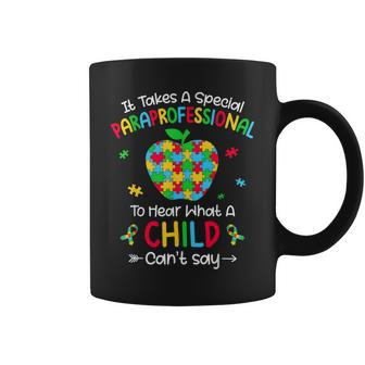 Special Paraprofessional Autism Awareness Teacher Coffee Mug - Monsterry UK