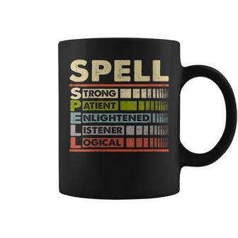 Spell Family Name Last Name Spell Coffee Mug - Seseable
