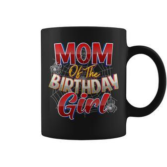 Spider Web Birthday Party Costume Mom Of The Birthday Girl Coffee Mug - Monsterry