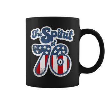 The Spirit Of 76 Vintage Retro T Coffee Mug - Monsterry