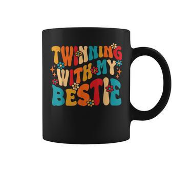 Spirit Week Twinning With My Bestie Matching Twins Coffee Mug - Monsterry
