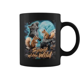 Spirit Of The Wild Squirrels Coffee Mug - Monsterry UK