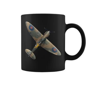 Spitfire Aeroplane Fighter Aircraft Ww2 War Plane Lover Fan Coffee Mug - Thegiftio UK