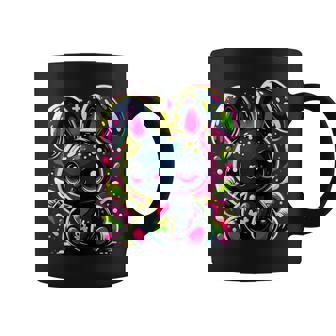 Splash Kawaii Conejito Gótico E-Girl Grunge Conejito Gótico Taza de café - Regaloses