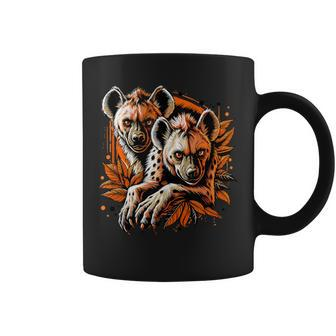 Spotted Hyena Laughing Hyenas Wildlife Coffee Mug - Monsterry DE