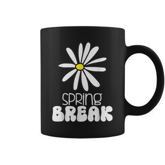 Spring Break 2024 Groovy Coffee Mug - Monsterry DE