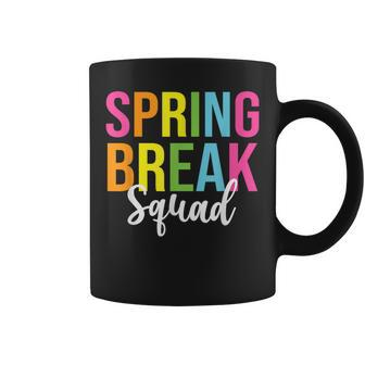 Spring Break Squad Spring Break Teacher Coffee Mug - Seseable