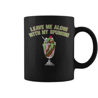 Spumoni Lovers Italian Ice Cream Cherry Pistachio Chocolate Coffee Mug - Monsterry