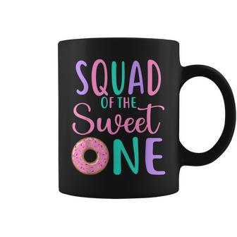 Squad Of The Sweet One Team 1St Birthday Girl Donut Party Coffee Mug | Mazezy UK