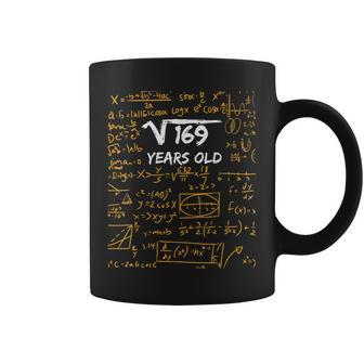 Square Root Of 169 13Th Birthday 13 Years Old Coffee Mug - Monsterry