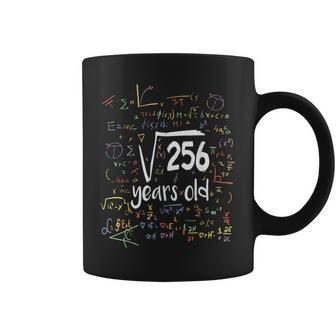 Square Root Of 256 Nerd 16 Years Old 16Th Birthday Math Coffee Mug - Thegiftio UK