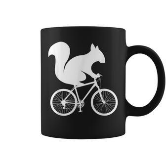 Squirrel Riding Bike Mtb Cycling Coffee Mug - Monsterry CA