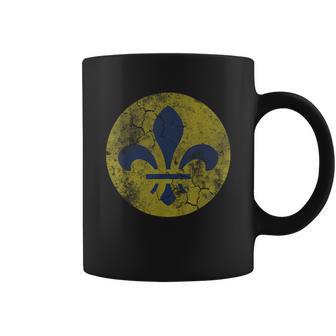 St Louis Flag Missouri Vintage Distressed Fade Home Vacation Coffee Mug - Monsterry DE