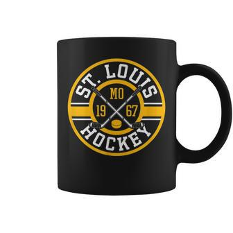 St Louis Missouri Mo Vintage Ice Hockey Sticks Stl Coffee Mug | Crazezy UK