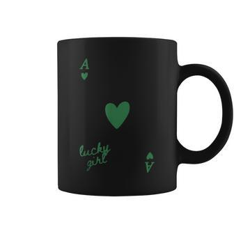 St Patrick's Day Baby Lucky Girl Syndrome Girls Coffee Mug | Mazezy