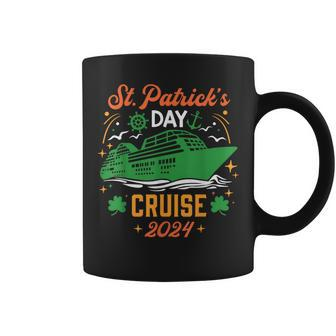 St Patrick's Day Cruise 2024 Vacation Cruising Matching Coffee Mug - Seseable
