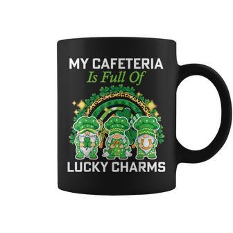 St Patrick's Day Lunch Lady Chef My Cafeteria Workers Coffee Mug - Monsterry