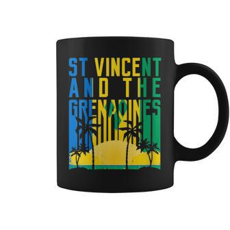 St Vincent And The Grenadines Retro 70S 80S Vintage Coffee Mug - Monsterry CA