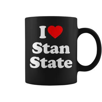 Stan State Love Heart College University Alumni Coffee Mug | Crazezy DE