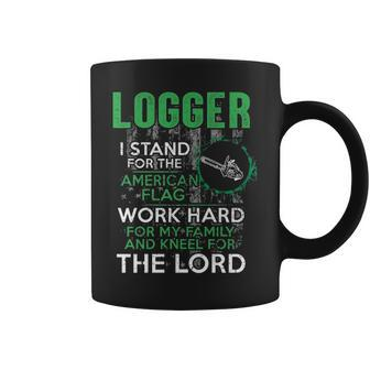 I Stand For The American Logger Director Coffee Mug | Mazezy