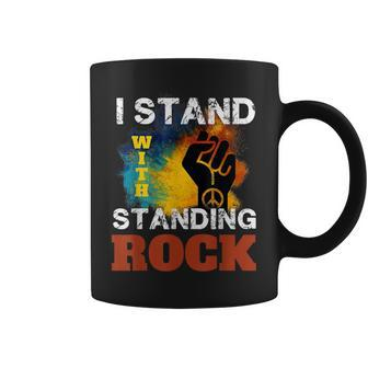 I Stand With Standing Rock Water Is Life Protest Coffee Mug - Monsterry