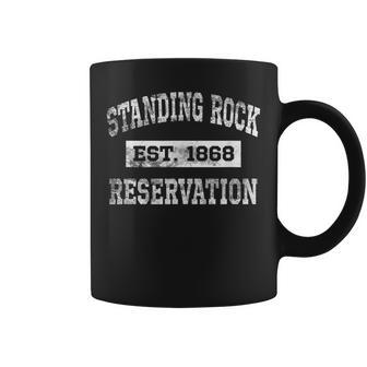 Standing Rock Reservation T Est 1868 Distressed Coffee Mug - Monsterry CA