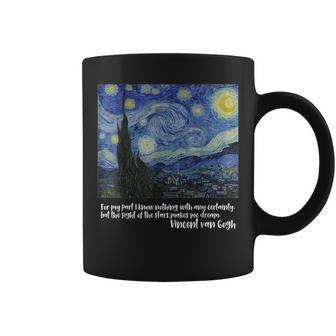 Starry Night By Vincent Van Gogh Famous Painting Coffee Mug - Thegiftio UK