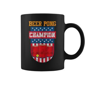 Stars And Stripes Usa Champion Beer Pong Coffee Mug - Monsterry UK