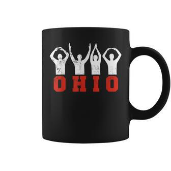 State Of Ohio Ohioan Oh Trendy Distressed Coffee Mug - Thegiftio UK