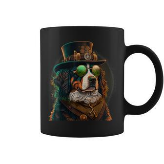 Steampunk Bernese Mountain Dog Coffee Mug | Mazezy