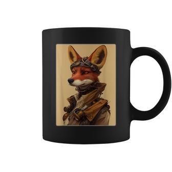 Steampunk Fox Steampunk Steampunk Fox Coffee Mug - Monsterry