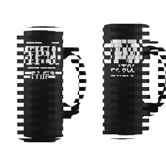 Step-Dad Est 2024 Dad Est 2024 Father's Day Coffee Mug - Thegiftio UK