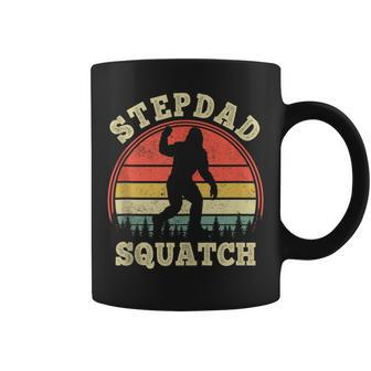 Stepdad Squatch Bigfoot Fathers Day Sasquatch Yeti Family Coffee Mug - Thegiftio UK