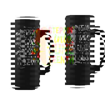 Steppin Into Junenth African Queen High Heels Black Women Coffee Mug | Mazezy
